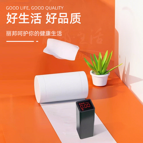 丽邦卷纸14卷1400g家用纸巾实惠装卫生纸无芯卷筒纸厕纸厕所手纸 - 图0