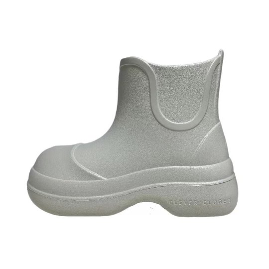 Positive! Same as 360! Korean Zhang Yuanying rain boots, good-looking, lightweight, soft and non-slip all-in-one EVA fashionable rain boots for women