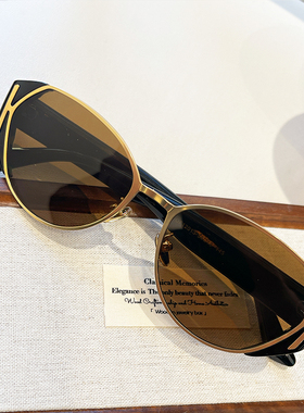 玳瑁色太阳眼镜女圆脸显瘦