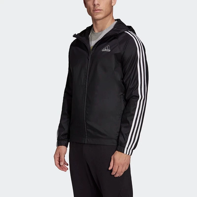 Худи Adidas, спортивная толстовка с длинным рукавом, ветронепродувная куртка для отдыха, плащ-пальто