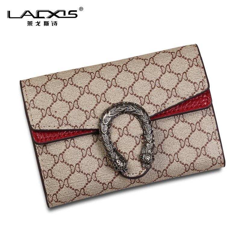 2019新款女式欧美ins多卡位卡片包 laxs卡包