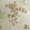 Retro pastoral round cotton and linen lace chair cushion