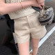 Lilylikes ຍີ່ປຸ່ນແບບຫລູຫລາ linen pants 100 ນ້ໍາຝົນຄຸນນະພາບສູງ linen ເງິນເກົ່າ minimalist ຜ່ອນຄາຍຄວາມຮູ້ສຶກສັ້ນ linen
