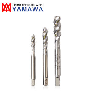 正品日本YAMAWA螺旋丝攻 HSS-E高速钢机用丝锥M1.2- M16 N+SP