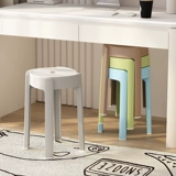 Пластиковые табуретки домохозяйства толстые специальности, сложенные пластиковые круглые круглые высокие табуретки. Семейная запасная простота может сложить турбинную турбинную табуретку