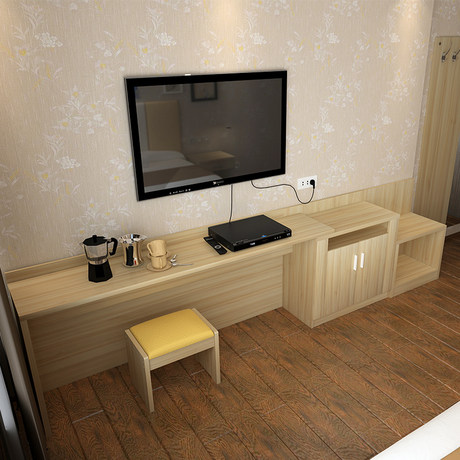 Hotel Tv Cabinet Full Set Of Business Chain Hotel Style Full Set Table Apartment Room Simple