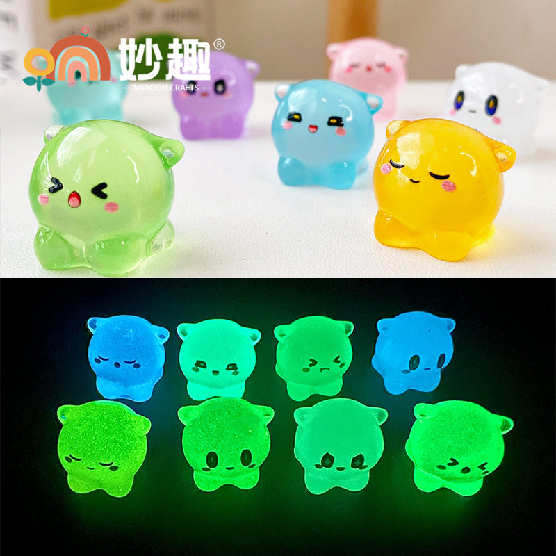 蛋仔派对手办盒装水捏捏神奇艾比玩偶蛋仔派对玩具小朋友生日夜光礼物公仔手办