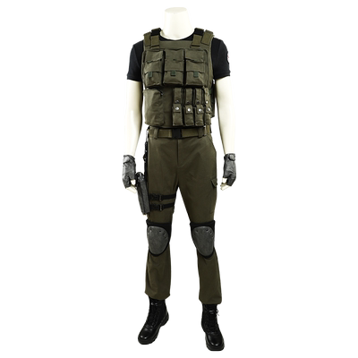 漫路云霄生化危机3重制版卡洛斯cos服生化危机cos衣服男主服装 虎窝淘