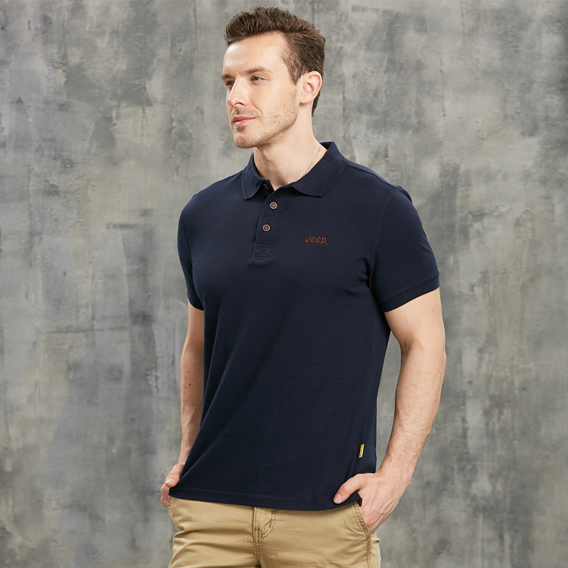 jeep /吉普夏季短袖宽松休闲polo衫 jeep服饰Polo衫