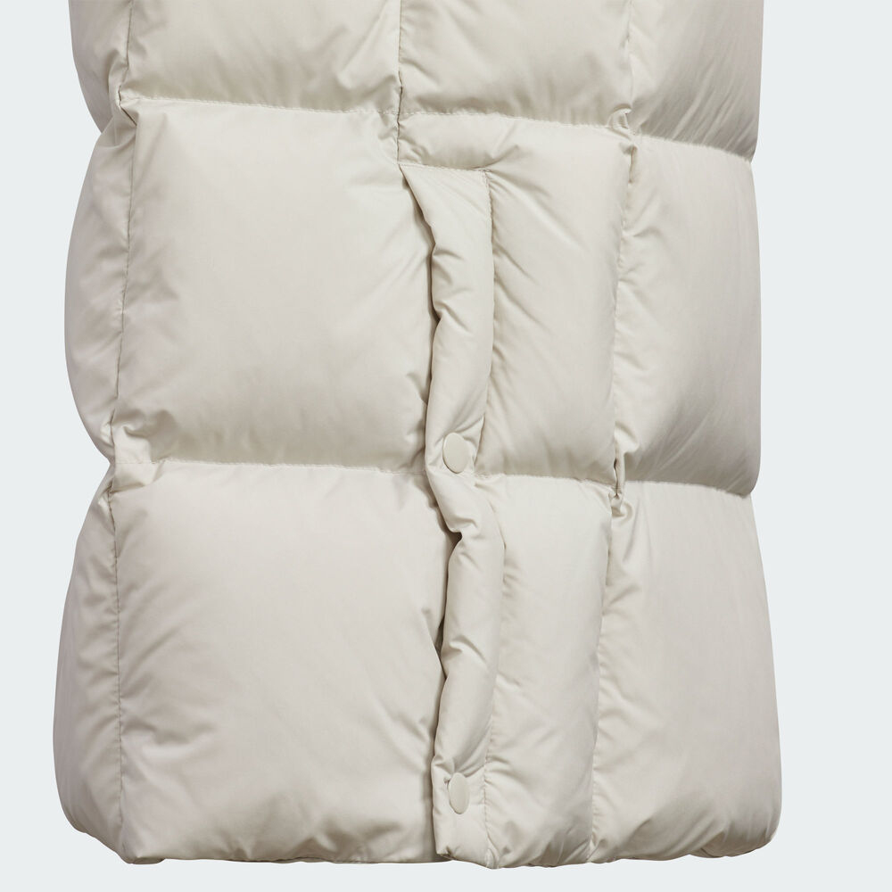 adidas阿迪达斯女大童运动休闲保暖长款连帽羽绒服外套KB5094 - 图3