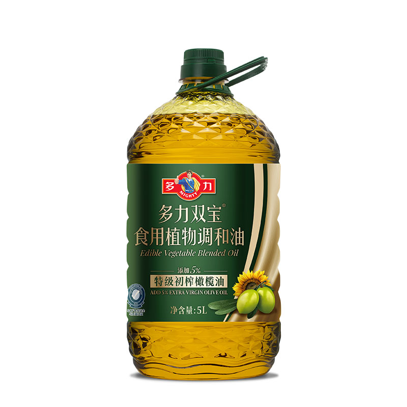 【张若昀同款】多力双宝食用植物调和油5L家用食用橄榄油,淘宝优惠券,粉丝福利购,淘宝优惠卷