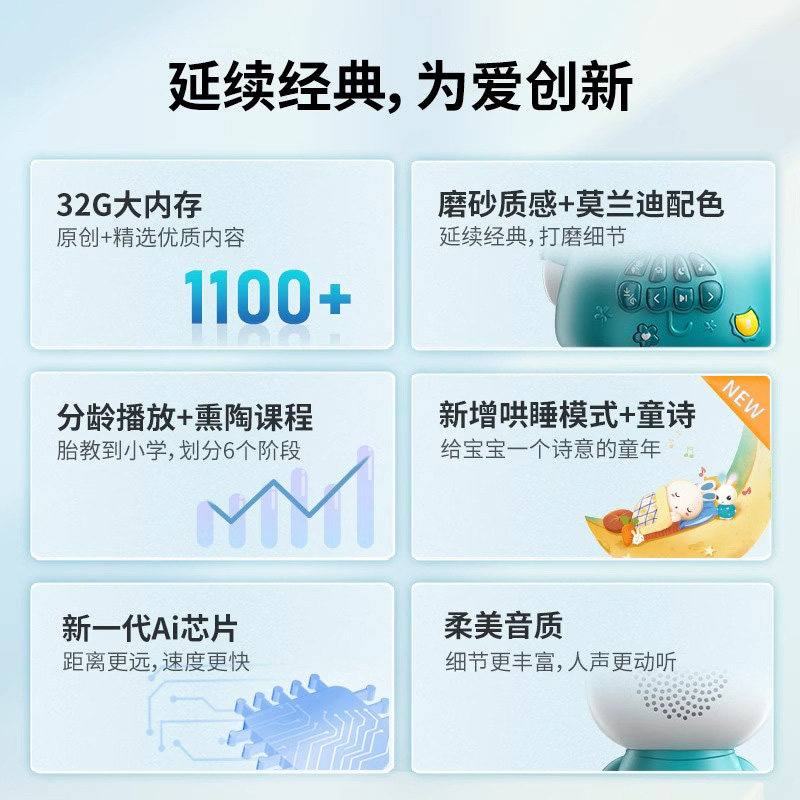 火火兔故事机儿童讲故事播放器儿童婴幼儿启蒙熏听益智兔子早教