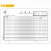 Youth League 811 Attendance Form 80g double-adhesive paper 16 open 50 sheets Attendance record form 266*190mm attendance record form of the company's attendance site registration form