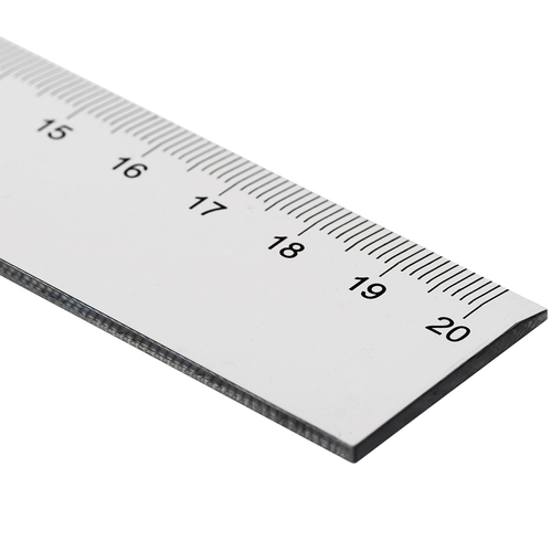 Deli 20 30 40 50 60 см сантиметра пластиковой чертежи линирования линирования правителя Прозрачный линейка канцелярских товаров канцелярских товаров