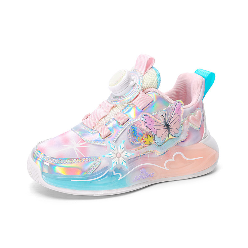 36I°女童鞋子2025春秋新款皮面防水中大童儿童运动鞋女孩跑步鞋,淘宝优惠券,粉丝福利购,淘宝优惠卷