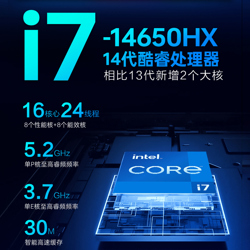 【抢400元券】雷神猎刃16 英特尔酷睿14代i7-14650HX电竞游戏笔记本电脑满血RTX4060便携办公16英寸猎刃15 - 图1