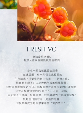 北极之源极地野芸莓美肌面膜