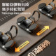 Anti-slip silent abdominal wheel