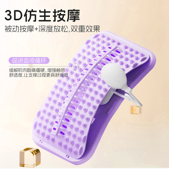 Lumbar soothing spine corrector lumbar support