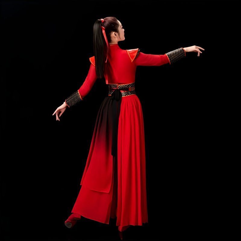 打鼓服女喜庆威风锣鼓舞台装扇子舞演出服大气古装女侠风表演套装,淘宝优惠券,粉丝福利购,淘宝优惠卷