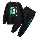 小猪托尼 Толстовка для мальчиков, осенний комплект, большой размер, подходит для подростков