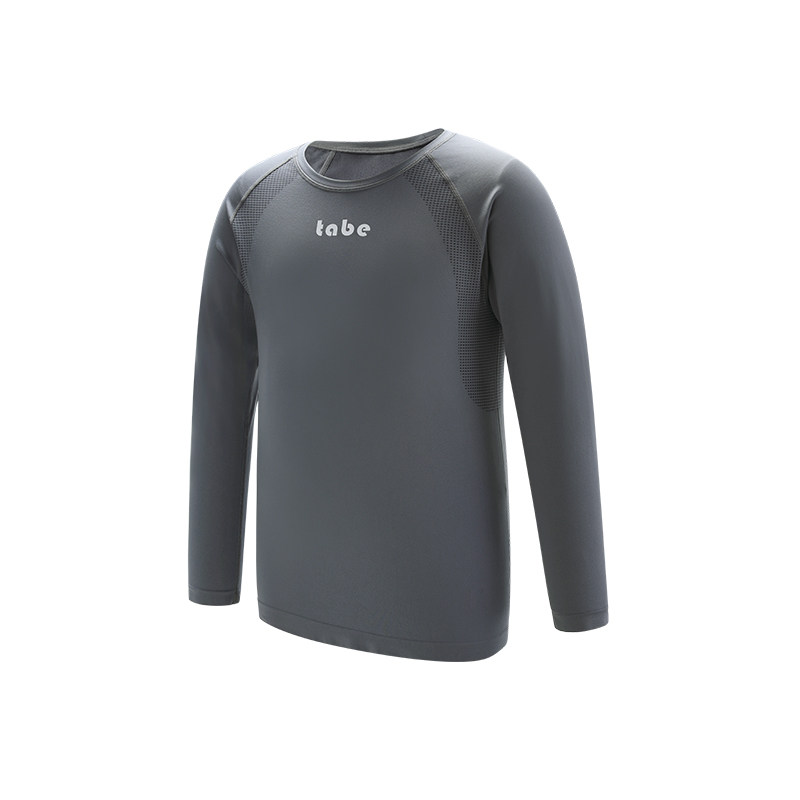 小猪托尼TABE 男童运动速干排汗服高弹t恤长袖春秋专业户外紧身衣,淘宝优惠券,粉丝福利购,淘宝优惠卷