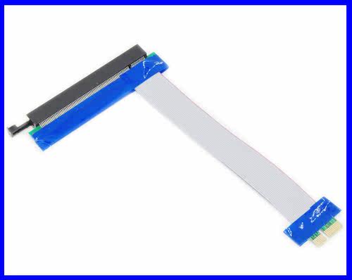 pci-e 1x转16x 显卡延长线 x1tox16转接线 PCI-E1x转16x延长线15 - 图0