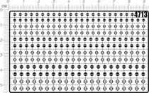 Up to model (round) screw parts Precision generic details Decorative Metal Stickers (4713)