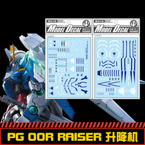 (Central) PG 1:60 GN-0000 GNR-010 00R 00R to (Hai Laochuan Style) dedicated water sticker