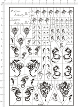 Up to model MG Zaku Zaku Zaku 2 0 (head shoulder protector leg plate shield) metal sticker (4968)