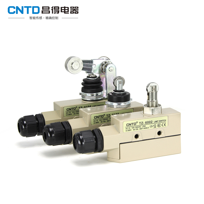 昌得CNTD限位开关防水防油行程开关TZ-6104 6102 6101 6106 6002-图1