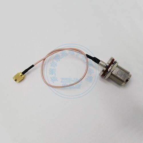 单牙N母头转SMA公头公针内螺纹内针转接线 M16型N-K转SMA-J防水射频连接延长馈线 室外AP防水盒连接线 - 图2