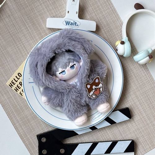 策策虎冬日狗狗10/15/20/40cm棉花娃娃衣服坐体替换无属性公仔服 - 图2