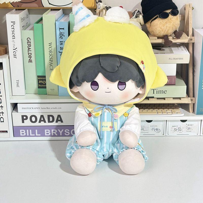 柠檬汽水20cm40cm一翻赏体坐姿棉花娃娃衣四十厘米替换公仔玩偶服 - 图3