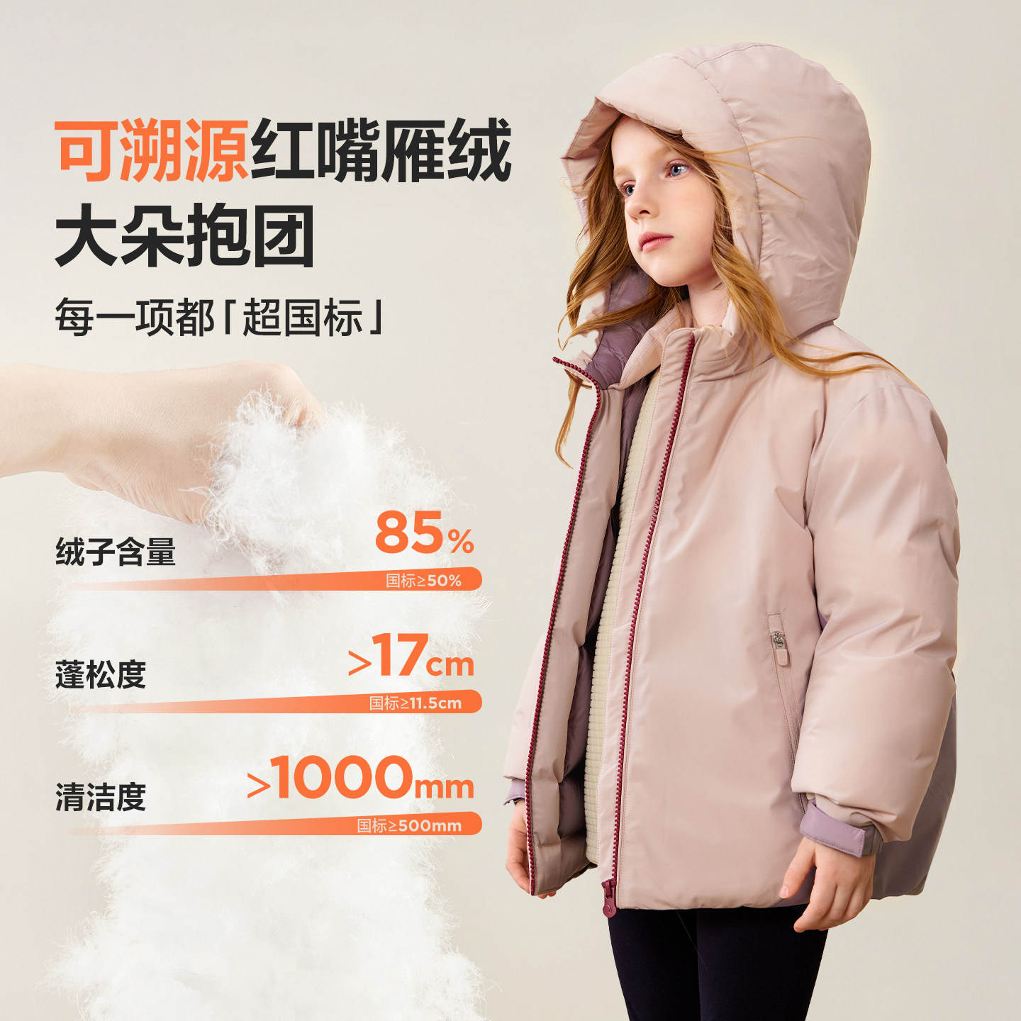 【真心绒】迷你巴拉巴拉男女童羽绒服宝宝保暖三防外套2025冬新品,淘宝优惠券,粉丝福利购,淘宝优惠卷