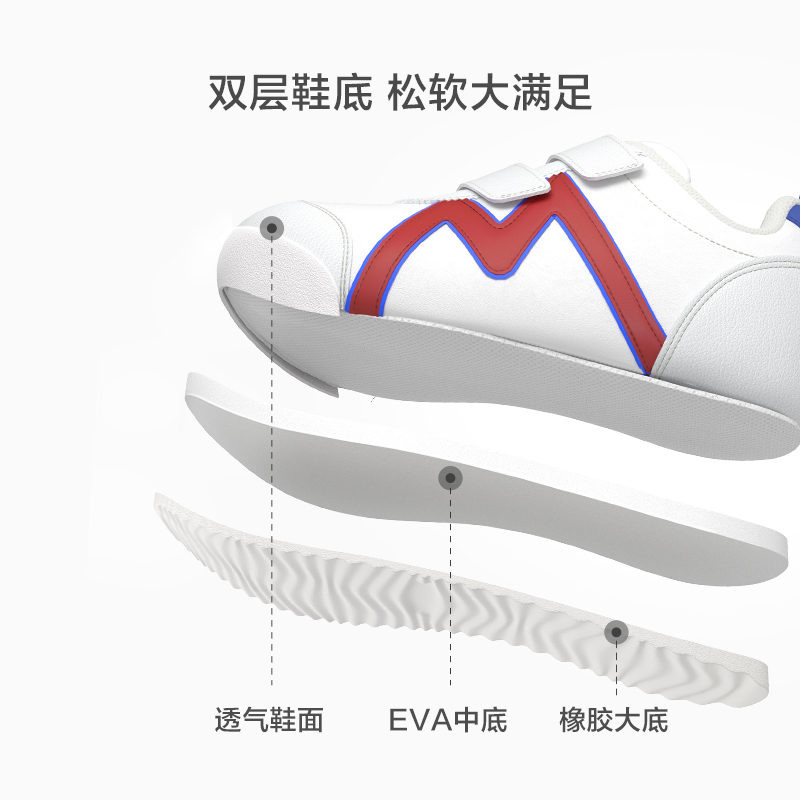 迷你巴拉巴拉儿童运动鞋2021童鞋 minibalabala运动鞋