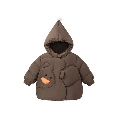 迷你巴拉三防连帽羽绒服男女童