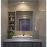 Золотая блестящая бежевая мраморная мозаичная плит