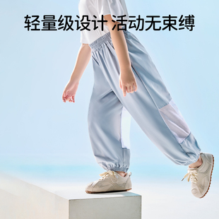 欧孕儿童裤子防蚊裤男童运动裤