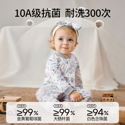 【爆款推荐】婴儿夹棉连体衣秋冬