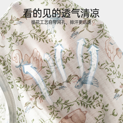 欧孕纯棉A类夏季薄款宝宝背心