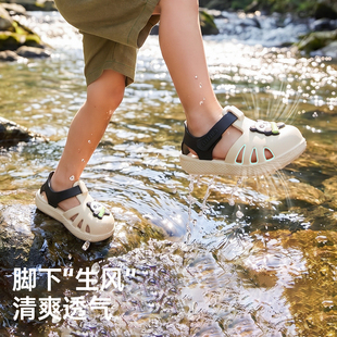 欧孕儿童沙滩鞋卡通防滑踩水溯溪童鞋