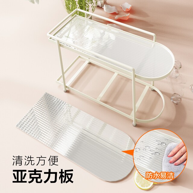 Desktop light luxury coffee cup holder cup storage rack