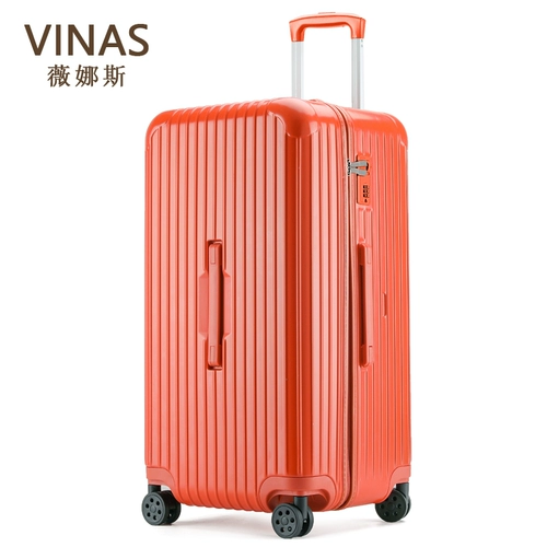 Вместительный и большой брендовый сверхлегкий чемодан с молнией, 32 дюймов, популярно в интернете, 28 дюймов