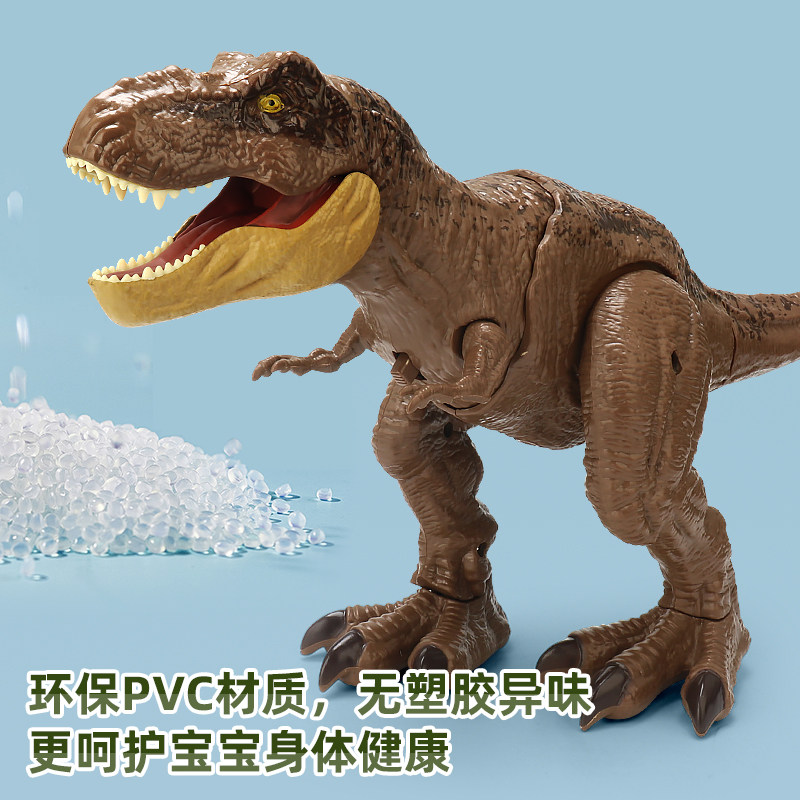 Electric crawling! Simulated sound and light dinosaur