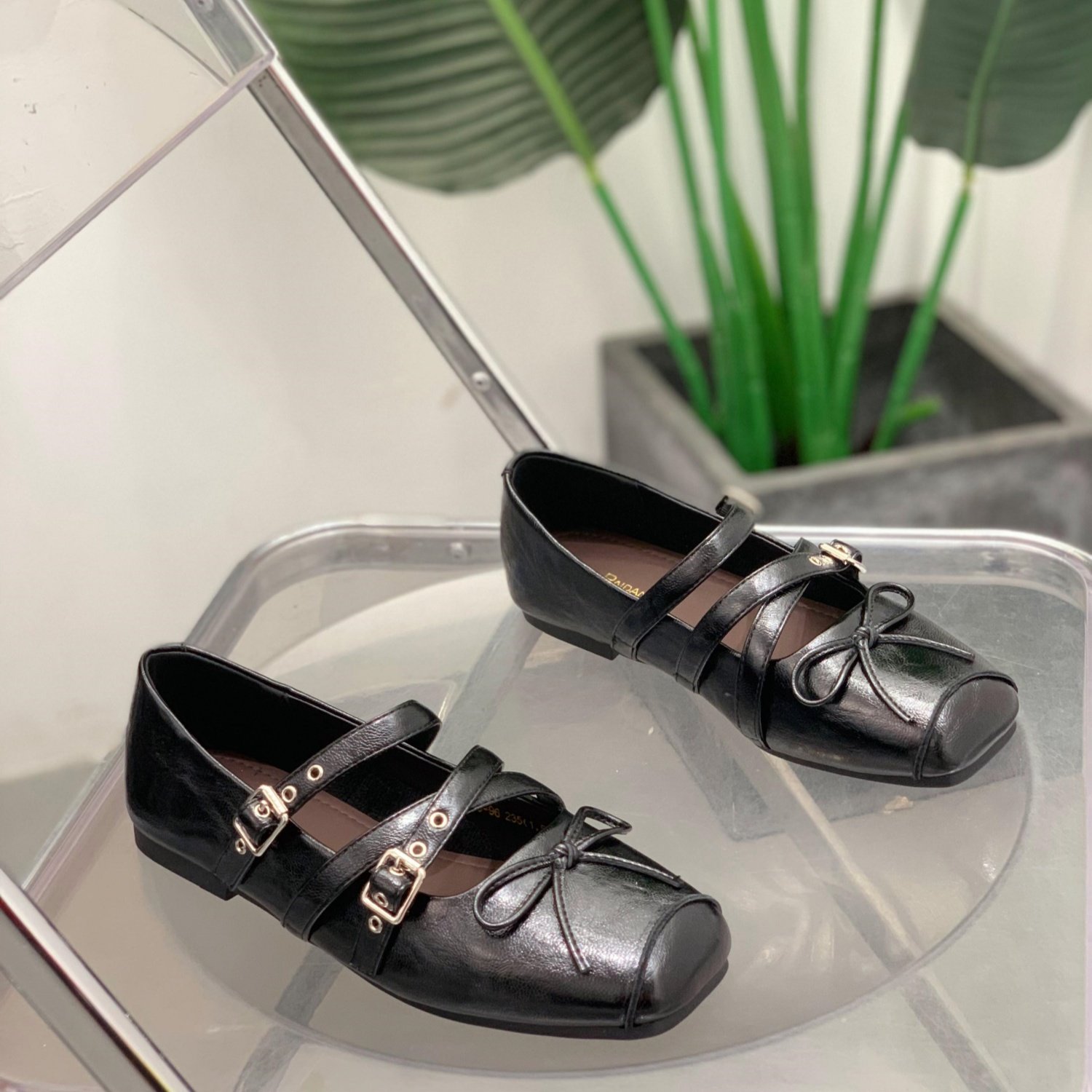 复古方头玛丽珍鞋女2026春季新款双扣带平底芭蕾舞单鞋休闲小皮鞋,淘宝优惠券,粉丝福利购,淘宝优惠卷