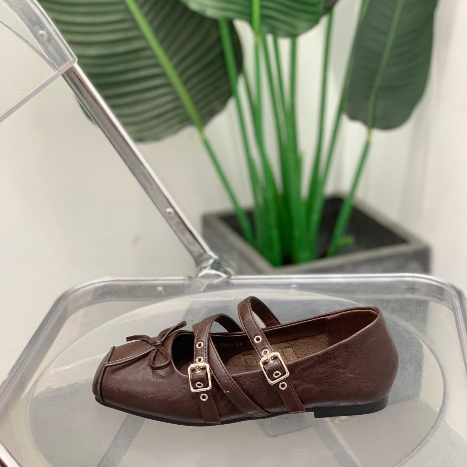 复古方头玛丽珍鞋女2026春季新款双扣带平底芭蕾舞单鞋休闲小皮鞋,淘宝优惠券,粉丝福利购,淘宝优惠卷