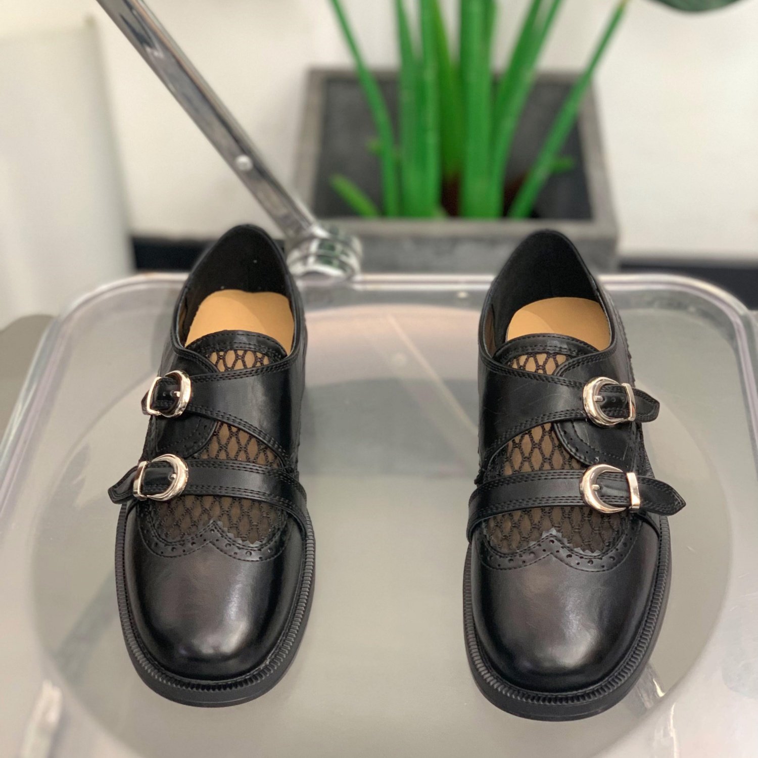 英伦风网纱透气乐福鞋女2026年夏季新款一脚蹬小皮鞋百搭休闲单鞋,淘宝优惠券,粉丝福利购,淘宝优惠卷