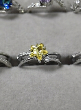 【Winnie's shop】多色～施华洛施家华子海星戒指