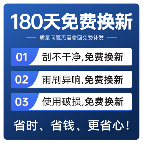 适用长安三代CS75Plus雨刮器24款23无骨静音汽车配件专用前后雨刷 - 图3